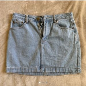 Forever 21 Jean Skirt
